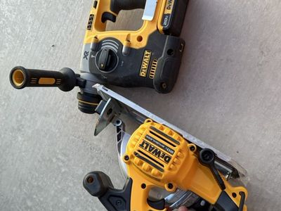 Brand New Dewalt Sds Hammer Drill And Skillsaw