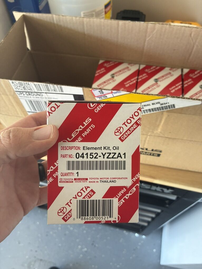 Toyota Tacoma OEM Maintenance Parts