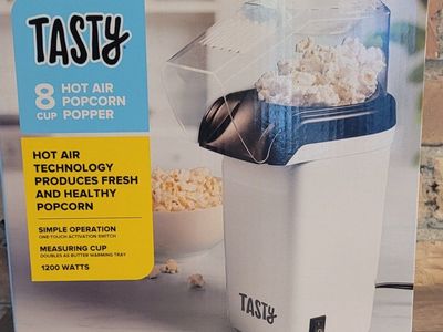 Tasty Hot Air Popcorn Popper
