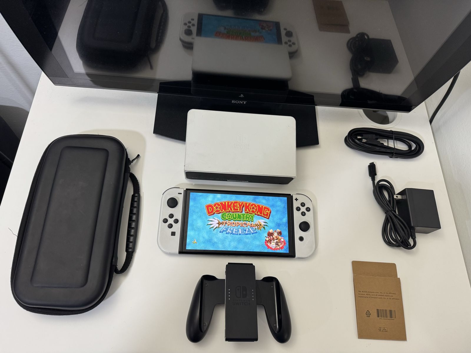 Nintendo Switch Oled Modded 256gb W/ Games