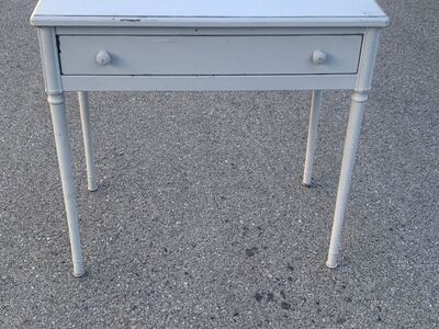 Steel Simmons Sheraton Vantiy Desk Art Deco 1920s