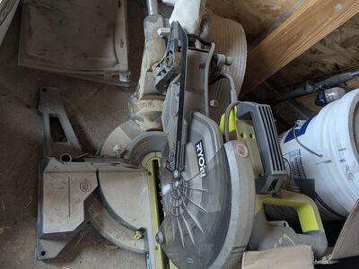 Ryobi 10" sliding miter saw