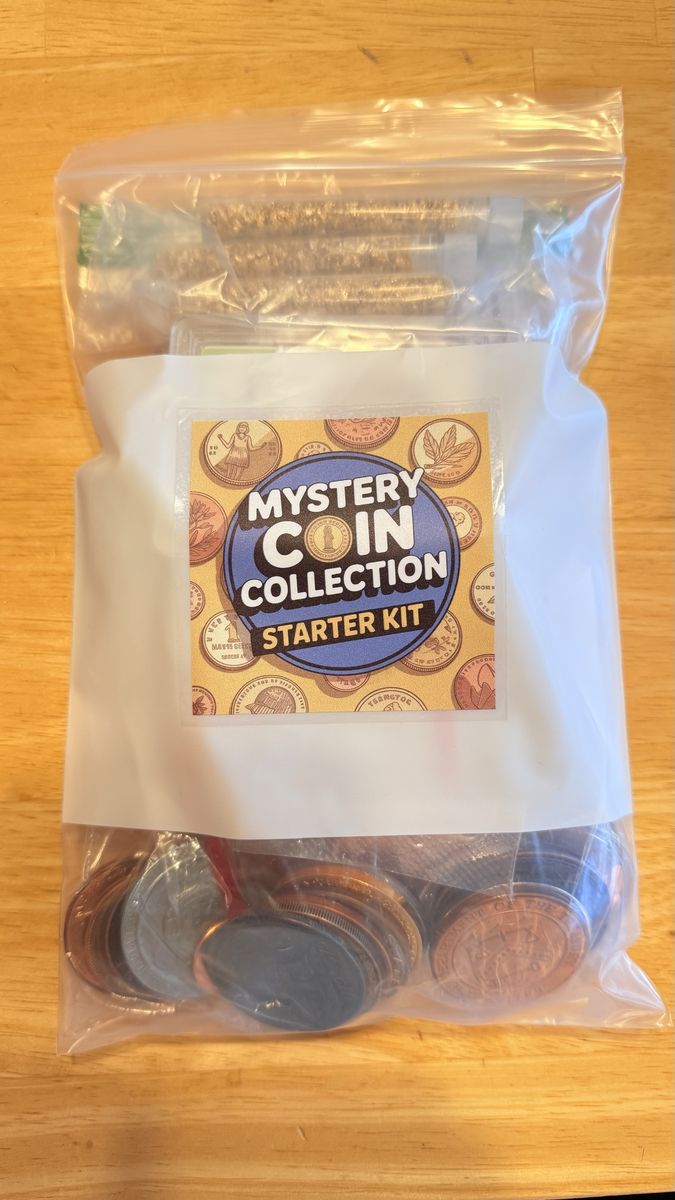 Mega Bag Mystery Coin Collection Starter Kit