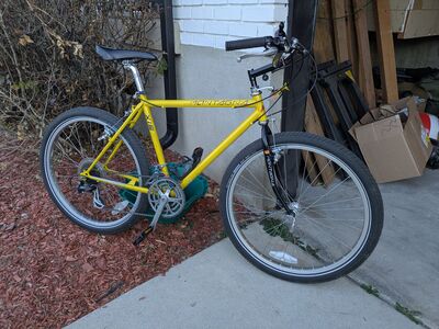 18 inch Montagna Mountain Bike - commuter/winter bike