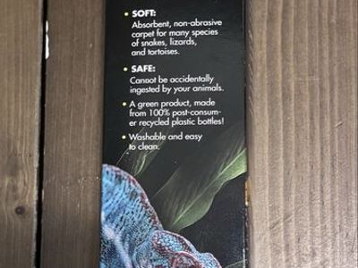 Reptile carpet