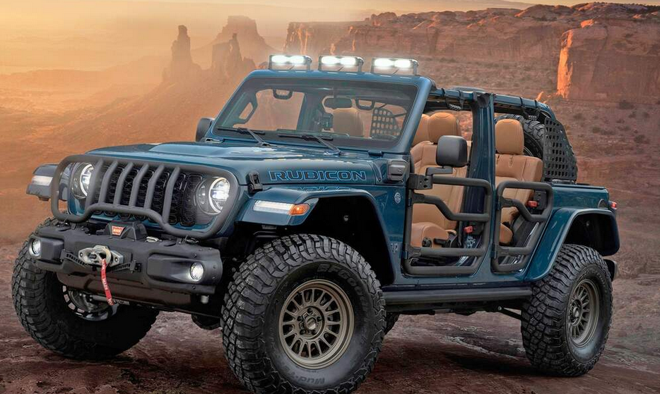 Mopar 2018-2025 Jeep Wrangler JPP High-Top Steel Fenders
