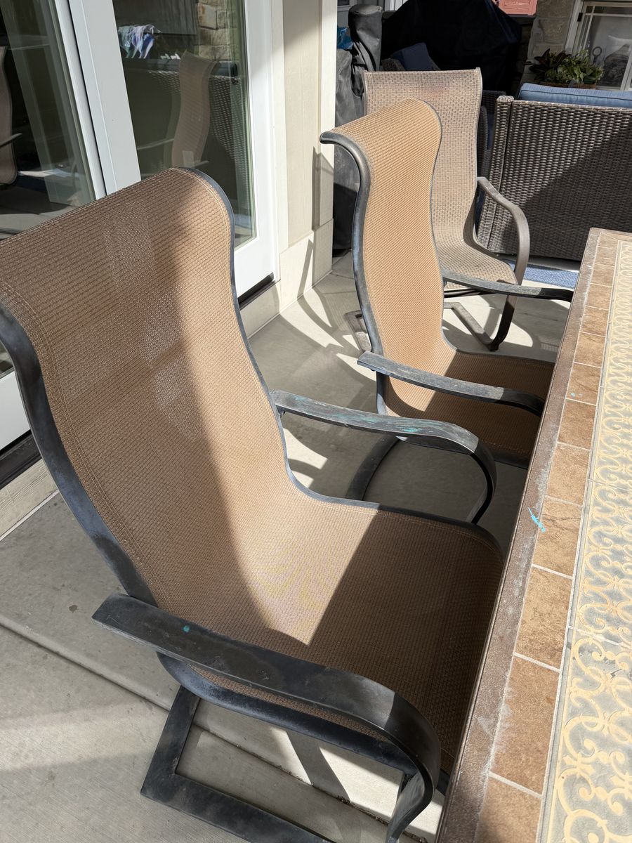Free Patio Dining Set Table and Chairs