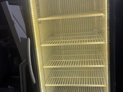 Minus Forty Commercial Glass Door Merchandiser Refrigerator