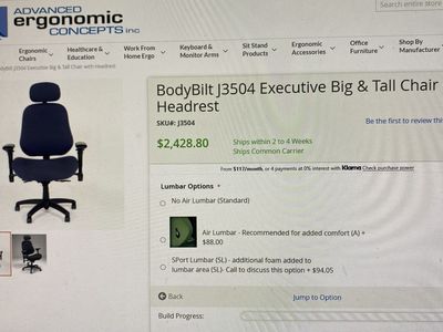Big and Tall office chair
