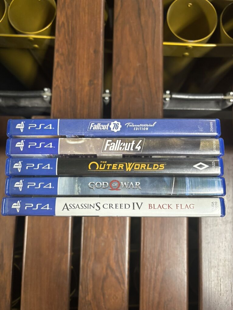 Playstation 4 Ps4 Lot Fallout Black Flag