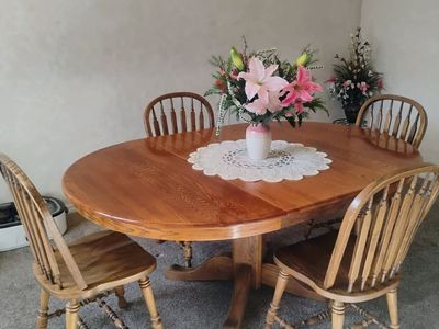 kitchen table with chairs