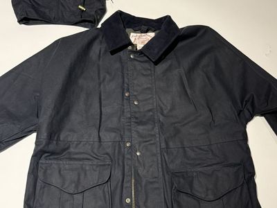 Filson Foul Weather Jacket - Harbor Blue - Men's L - Brand New With Tags