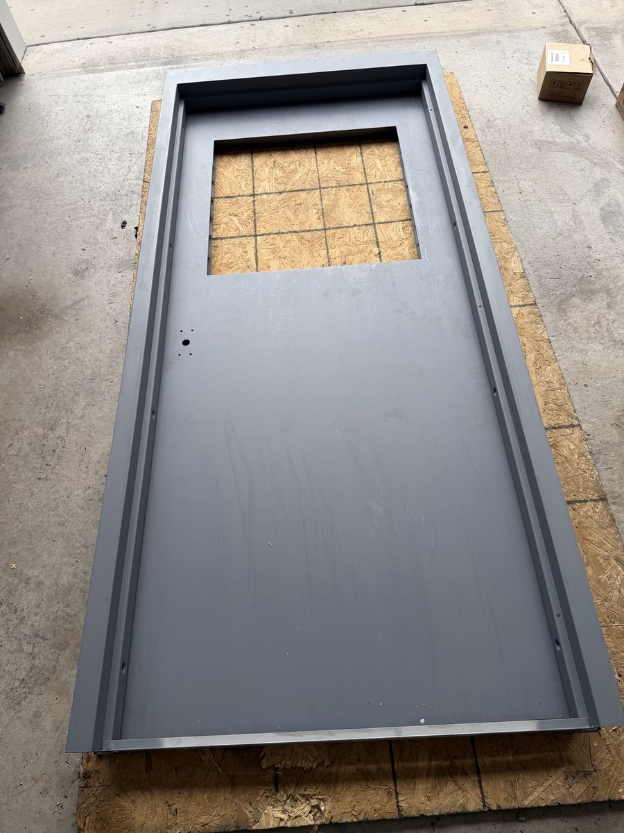 Hollow metal frame, and door for sale