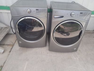 Beautiful Whirlpool Washer and Electric Dryer