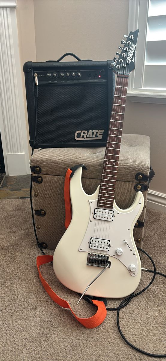 Ibanez Gio w/Crate Amp Complete Electric Guitar Bundle