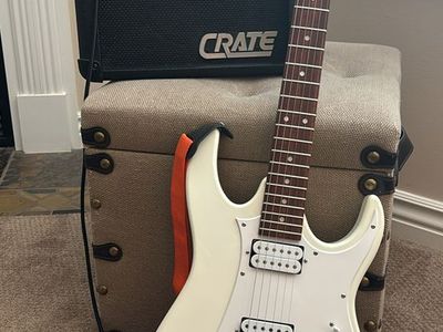 Ibanez Gio w/Crate Amp Complete Electric Guitar Bundle