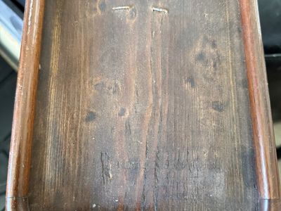 Antique Bentwood Wood Picture Frame