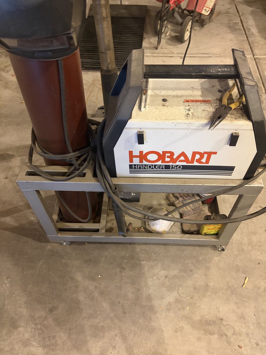Complete welding setup
