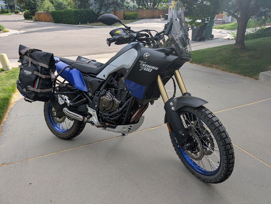 2021 Yamaha Ténéré 700 – Low Miles + Fully Outfitted – $8900.00