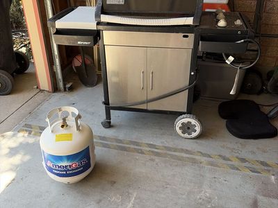 Weber Spirit 3-Burner Propane Gas Grill with Tank Included