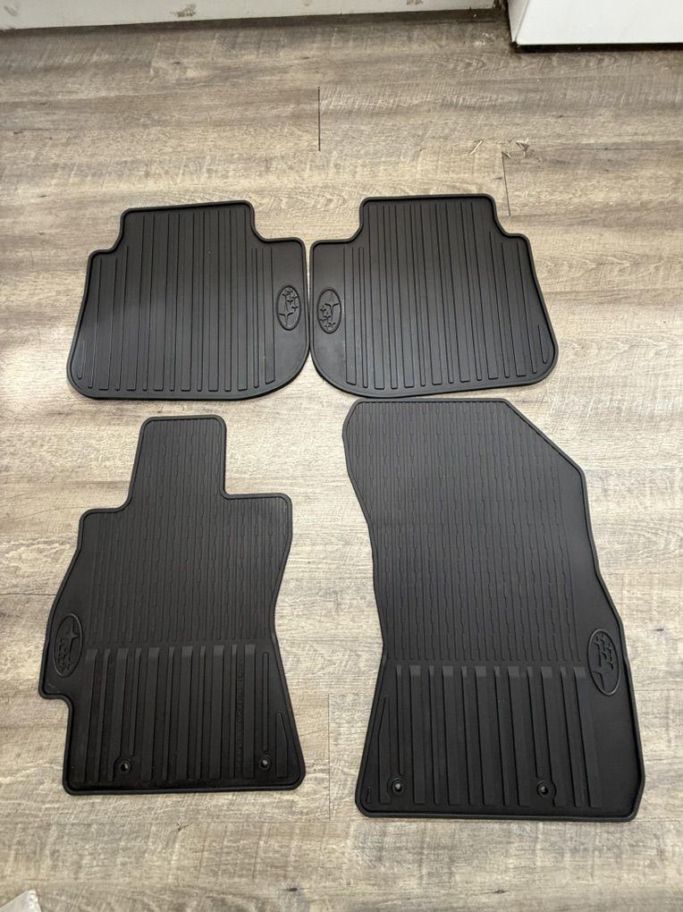 OEM Subaru Outback Legacy 2015-19 All Weather mats