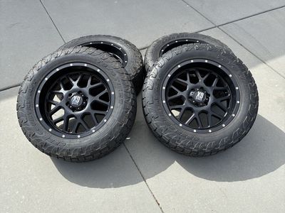 Premium 20" Wheel & Tire Package – Ford F-150 Fitment (6x135)