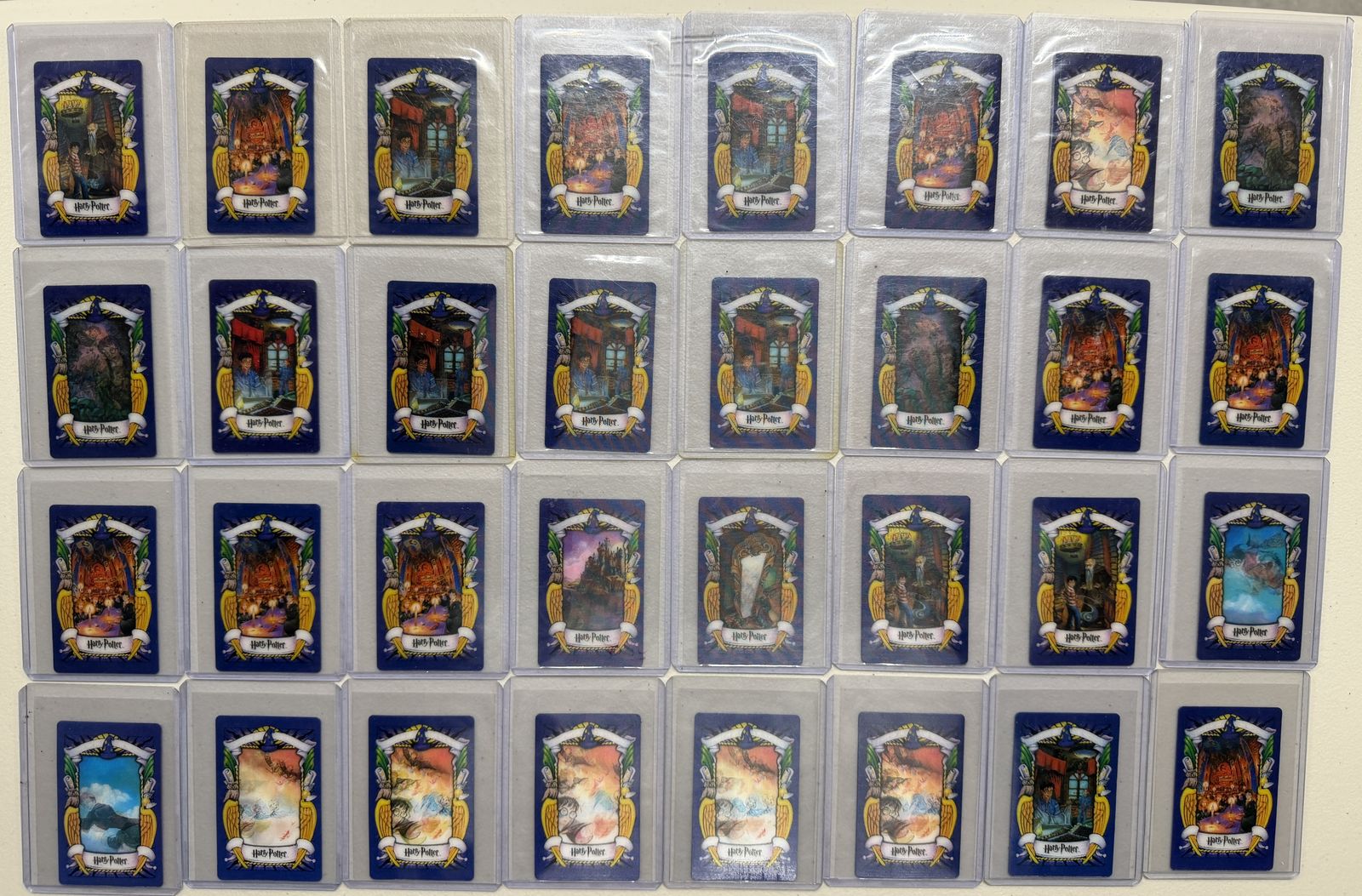 2001 Chocolate Frog Harry Potter Lenticular Card Lot RARE