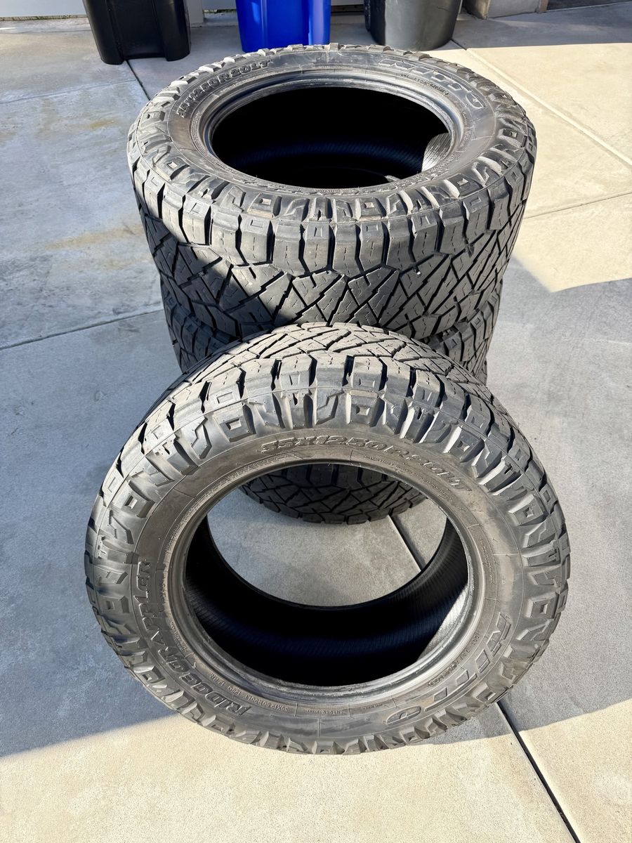 Nitto Ridge Grappler 35x12.50R20LT ($600 OBO)