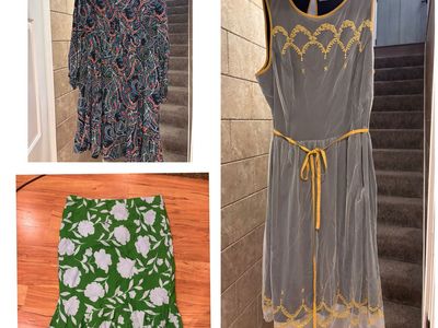Women’s Designer Dresses XL $25 each