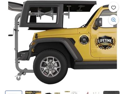 RollnJack One Person Jeep Hardtop Removal Lift System