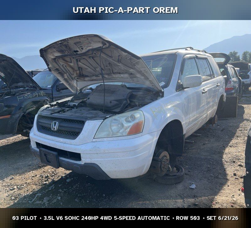 2003 Honda Pilot Parts - UTPAP Orem