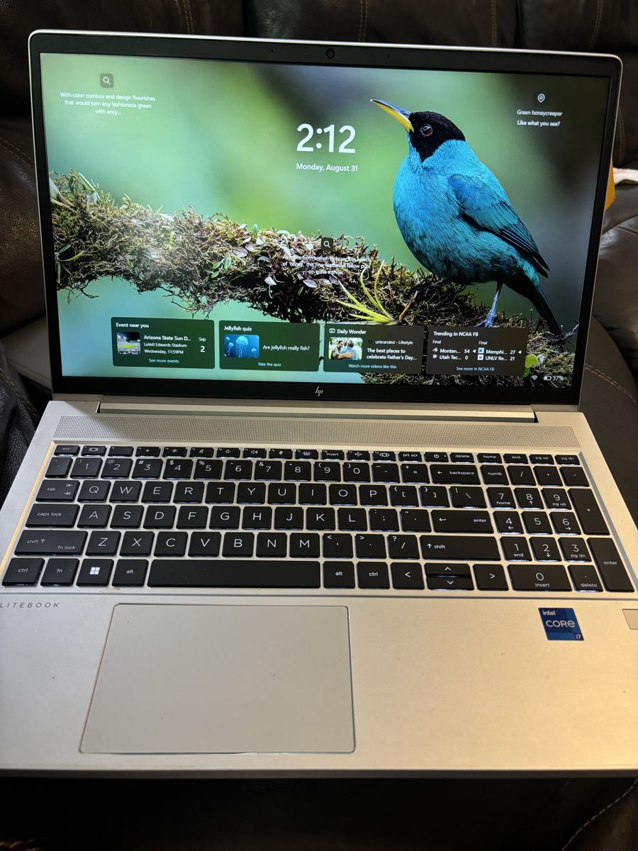HP ELITEBOOK 650 WITH i7, 13TH GEN, 32GB RAM, 256GB SSD AND 120 DAY WARRANTY!