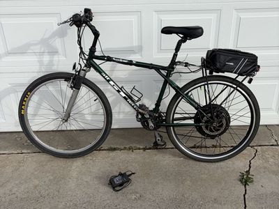 E-bike Converted Mountain Bike