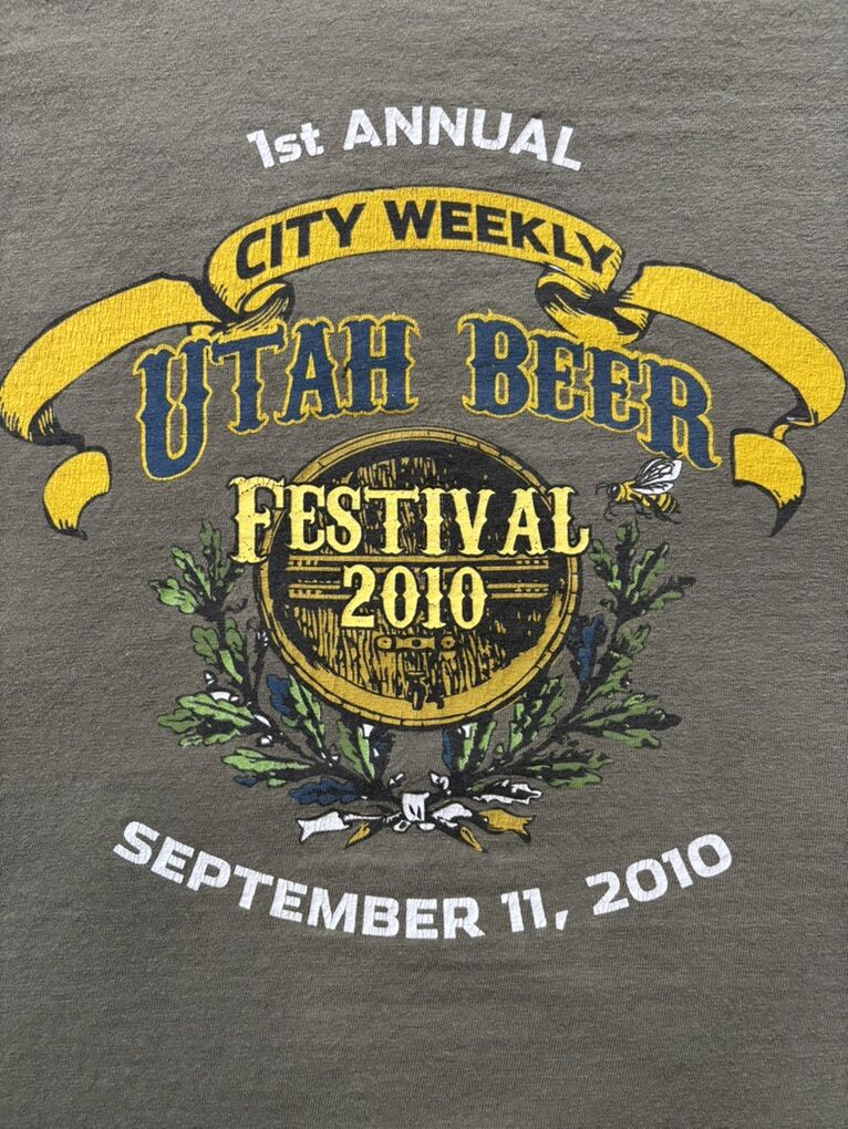BEER FEST 1st ANNUAL BREW CREW T-SHIRT