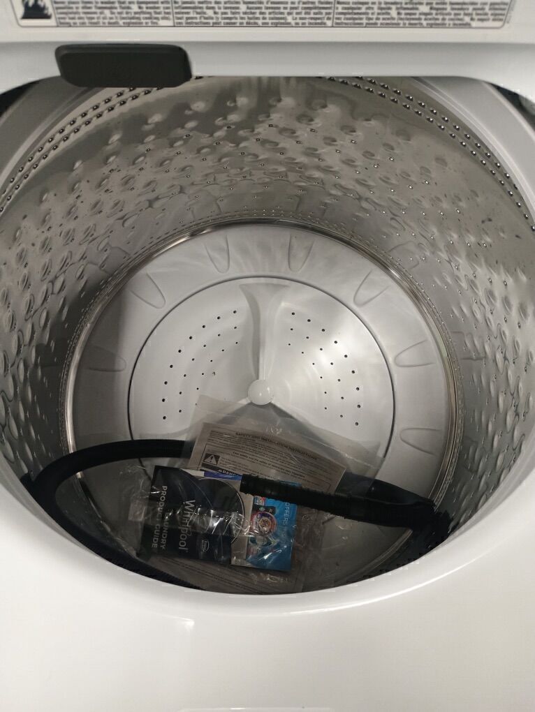 NEW WHIRLPOOL 4.6 C FT TOP LOAD WASHER