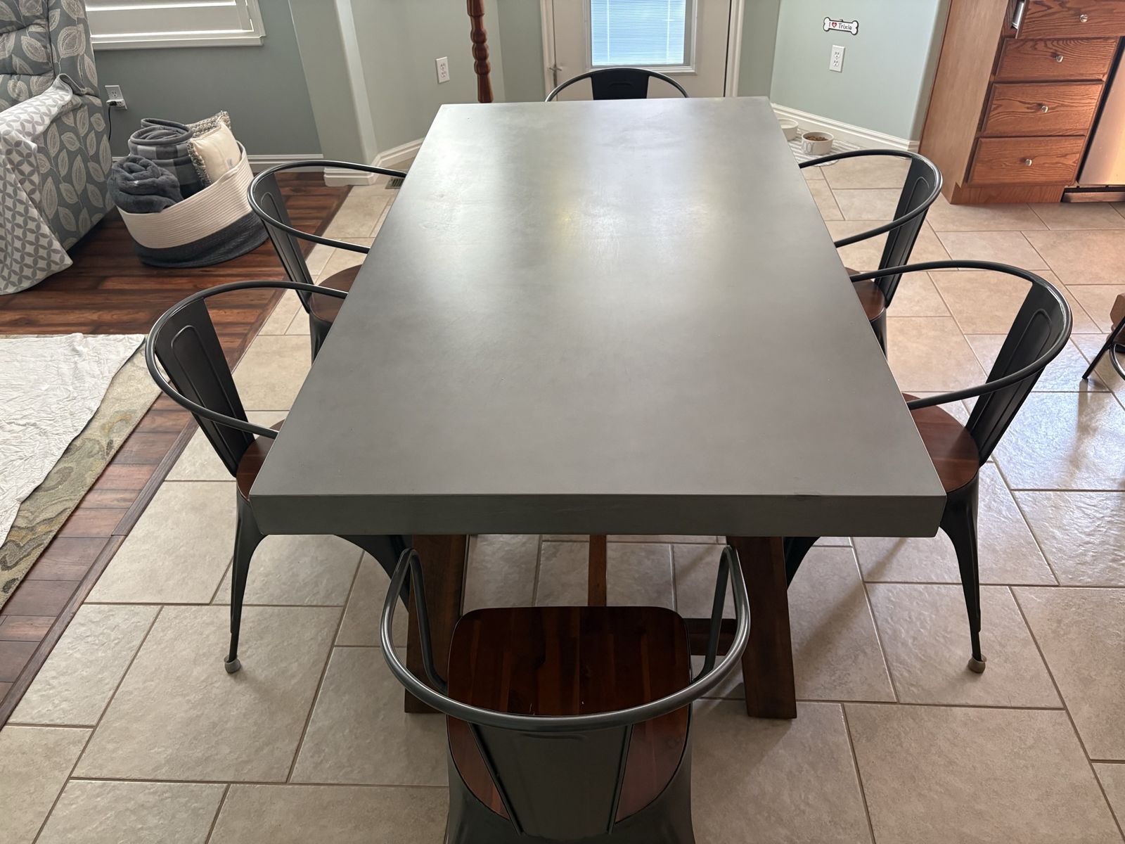Country Cement Dining set