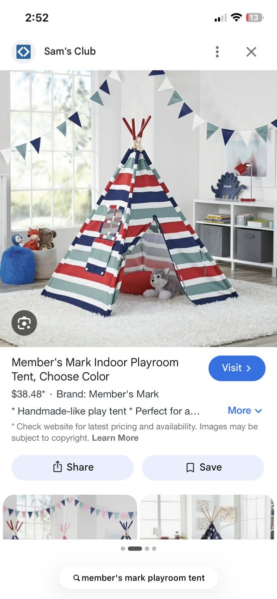 Playroom Tent