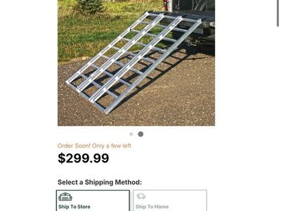 Tri-Fold Atv Loading Ramp