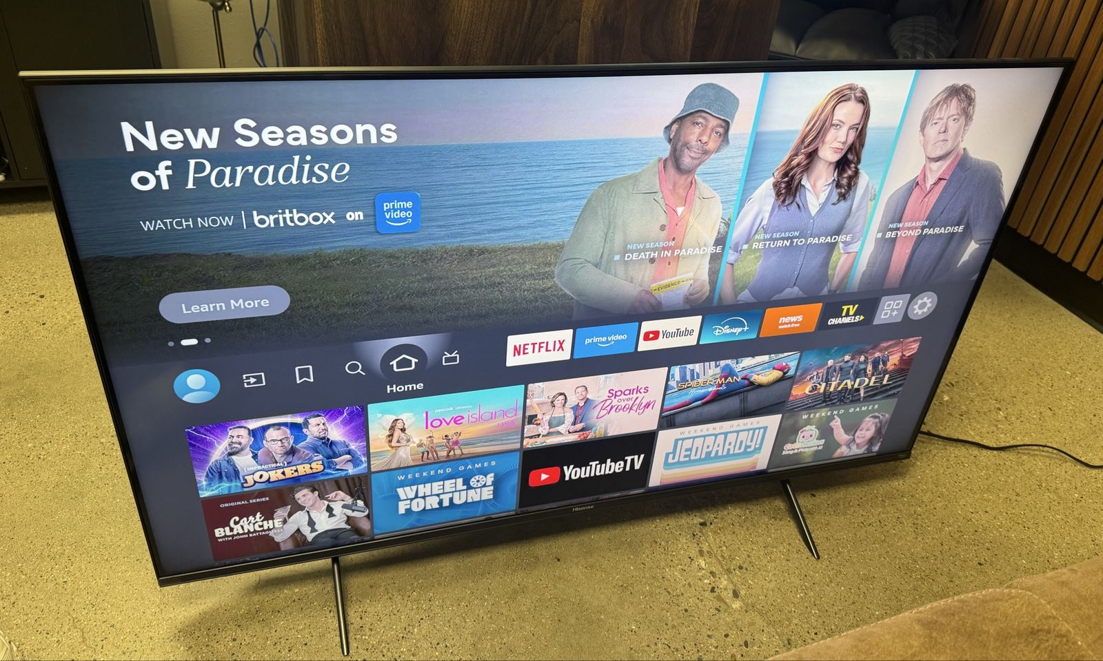 50” Hisense Fire Smart TV