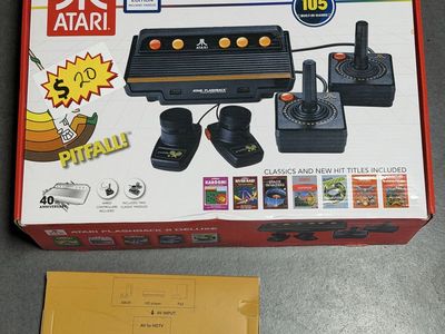 Atari Flashback 8 Deluxe Special Edition Console with 105 Built-in Games & AV to HDTV Adapter