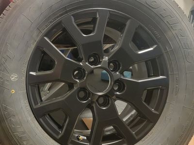 Toyo Open Country A38 All-Season Tire Set with Black Rims (265/60R18) - UsedGood