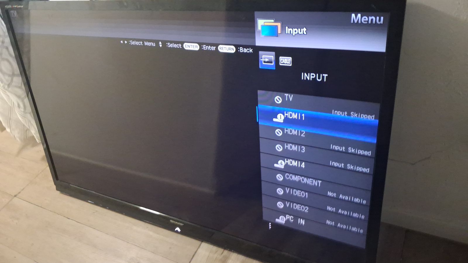 Tv Led sharp 70'