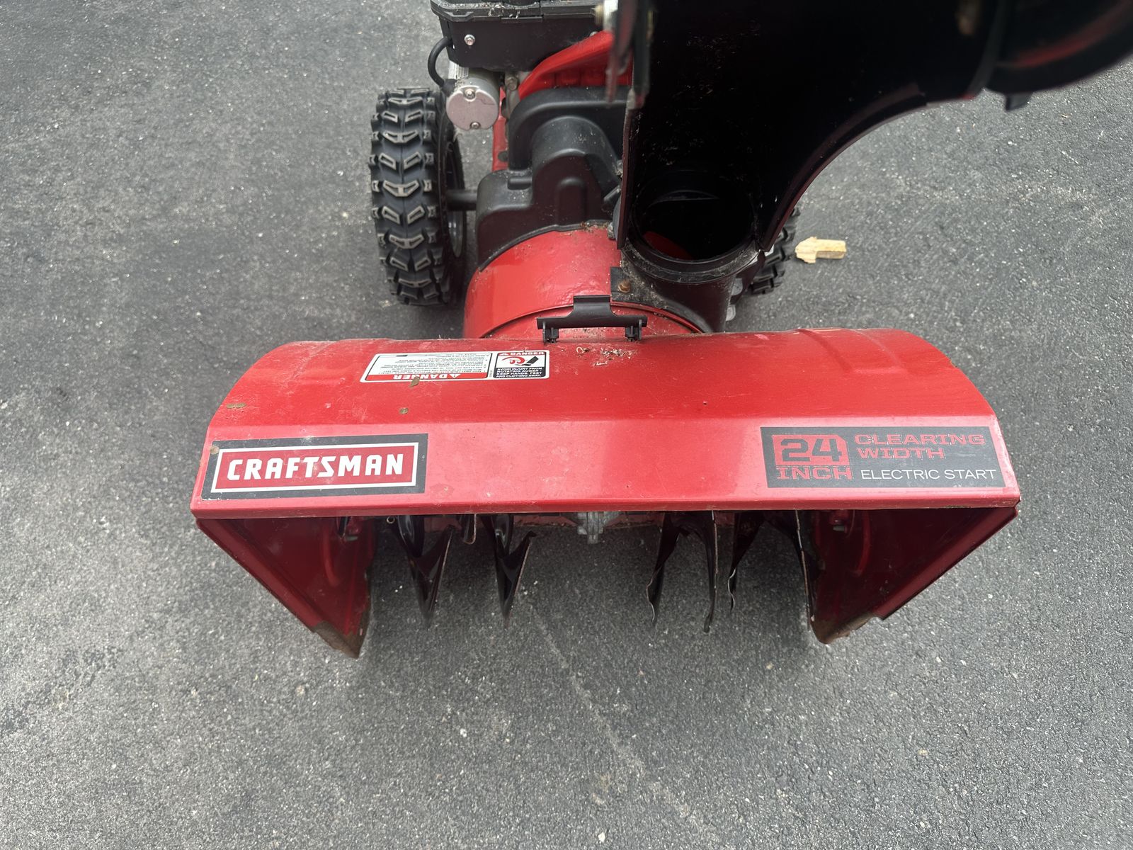 Craftmans 24" Snowblower