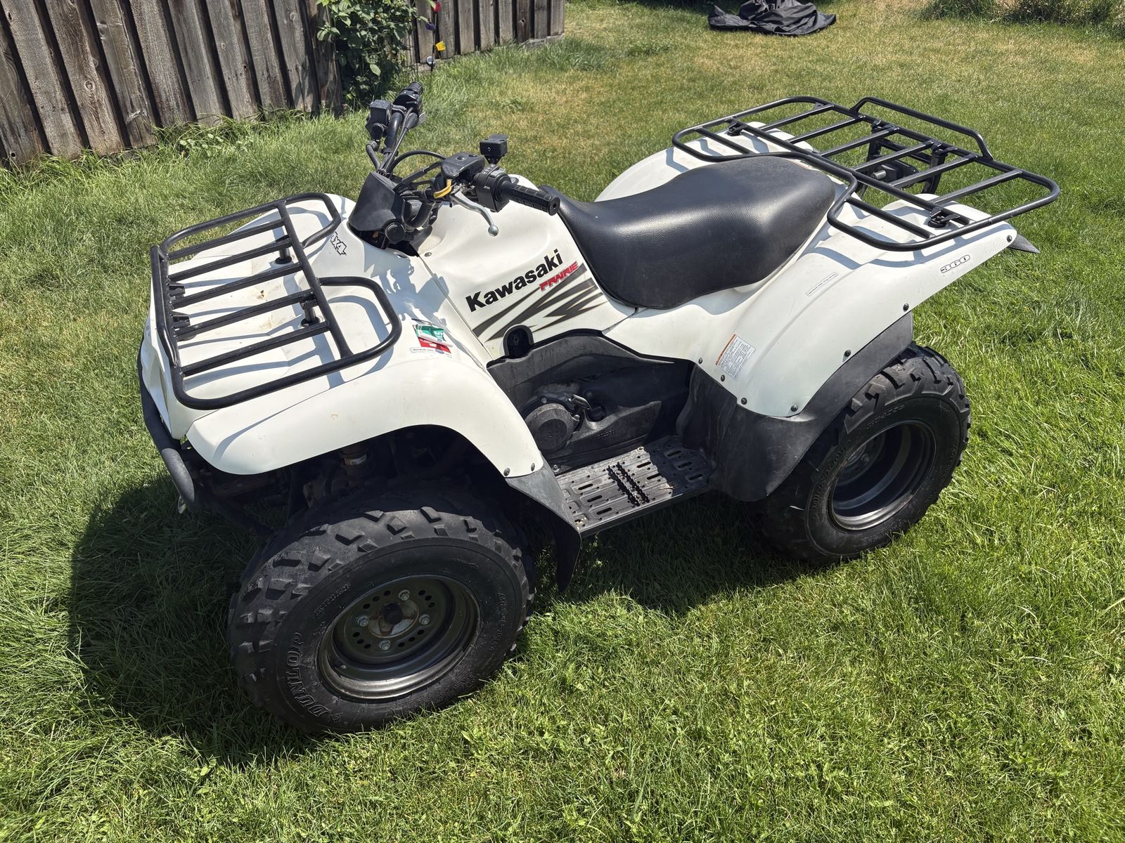 2007 Kawasaki prairie 360 4x4