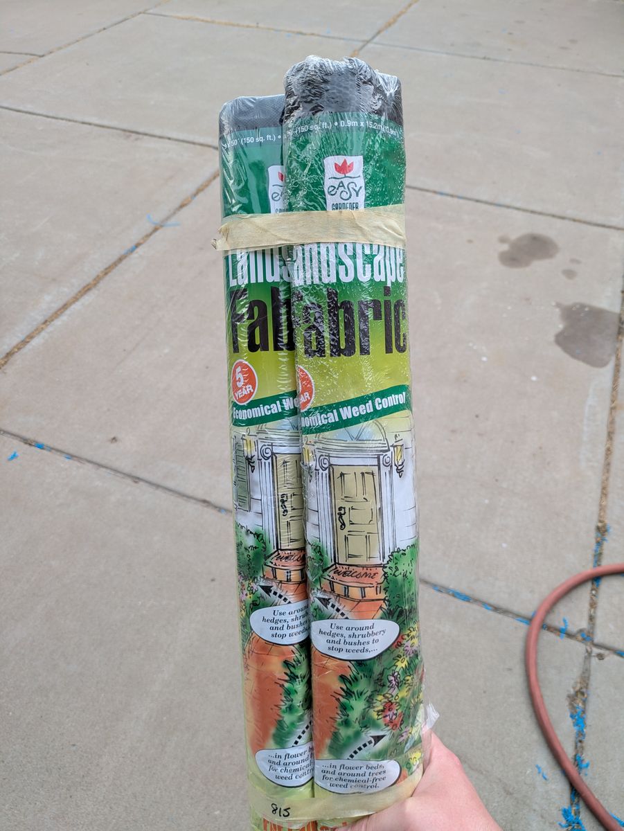 Redi-Rake Landscape Fabric (2-Pack) 3x50 ft, 5-Year Economical Weed Control