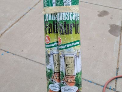 Redi-Rake Landscape Fabric (2-Pack) 3x50 ft, 5-Year Economical Weed Control