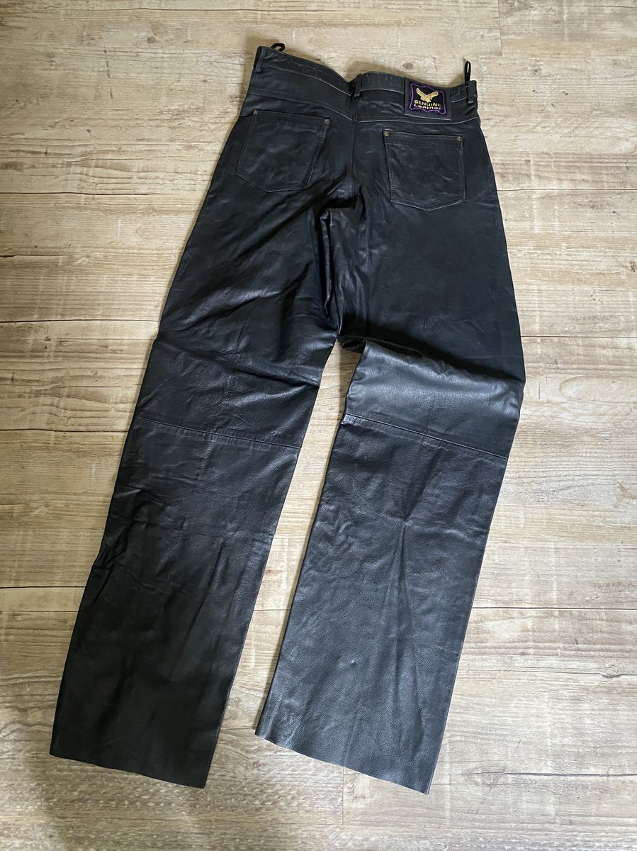 Women's Genuine Leather 40" Waist 36" Inseam Pants
