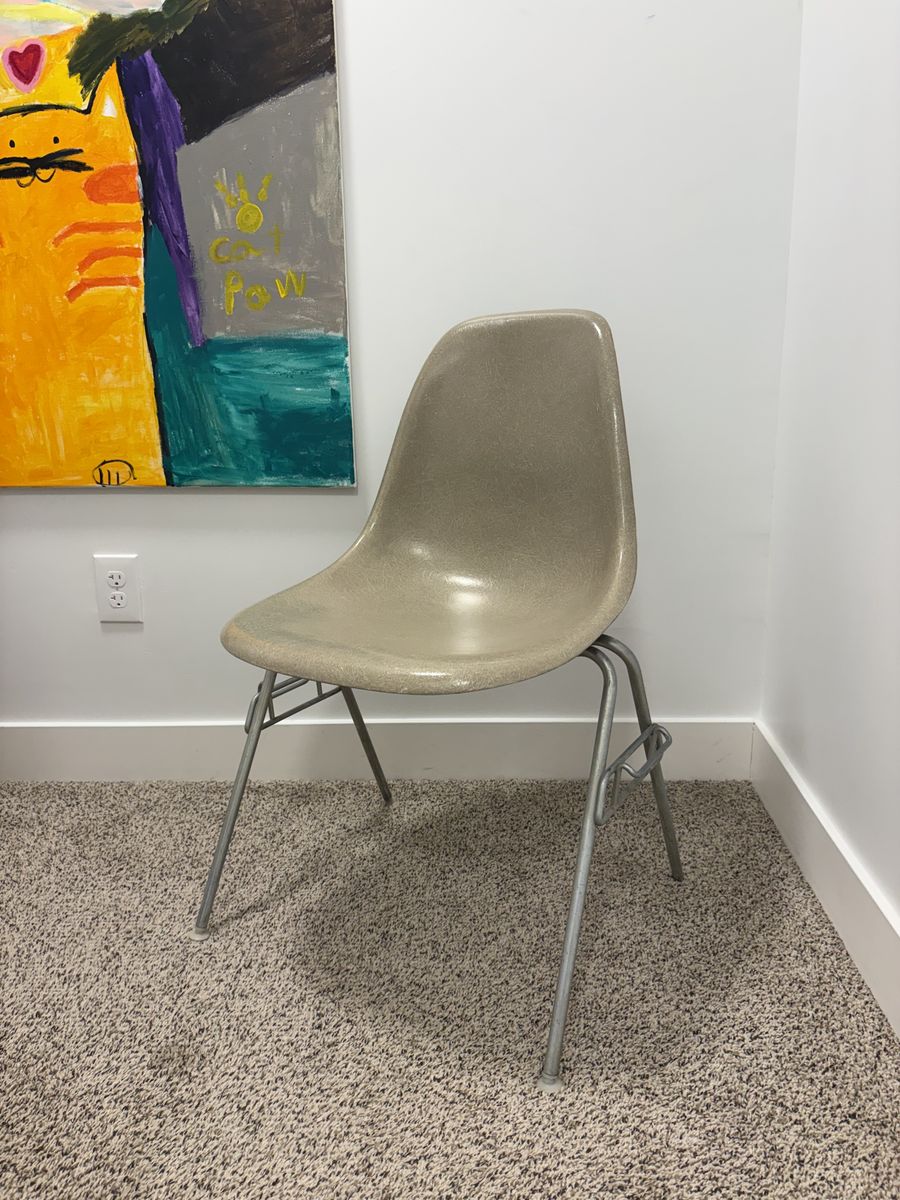 Herman Miller Eames fiberglass chairs