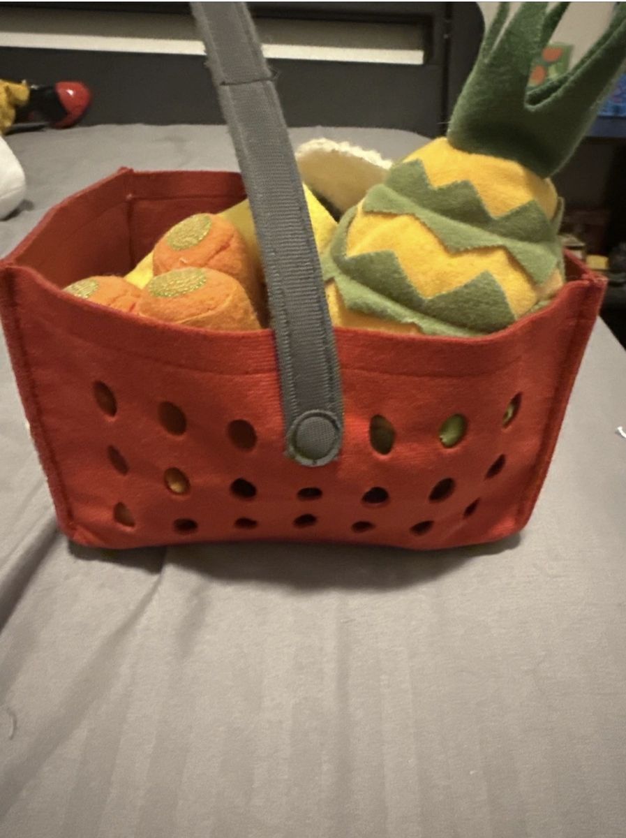 Soft Grocery Shopping Toy