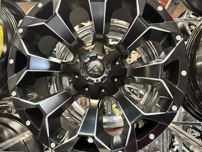Fuel-Assault 20x10 Matte Black Milled Wheels brand new set of 4 wheels.